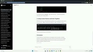 access column by index pandas