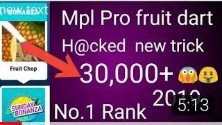 MPL Pro Fruit Dart New Unlimited Hack Trick, mpl game new hack trick, mpl game new trick 2021