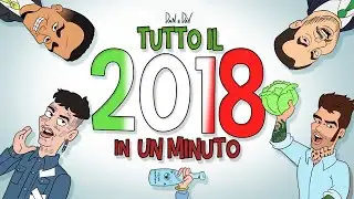 Tutto il 2018 in Un Minuto - Cartoon! 🇮🇹