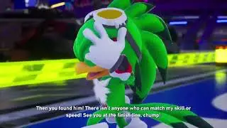 Jet VS Zazz Rival Interaction (Sonic Racing: CrossWorlds)