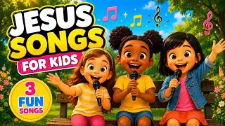 11 minutes of Christian Songs For Kids | God Is So Good, I Am A Blessed Child, Sing For Jesus