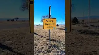 Very Windy And Cold (15f/-9.4c) I -40 Rest Area EB About 50 Miles East Of Albuquerque New Mexico.