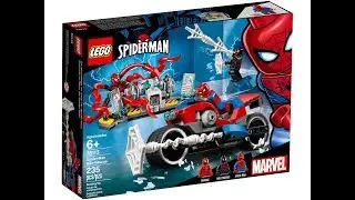 Обзор набора Lego Marvel Super Heroes 76113 Spider-Man Bike Rescue