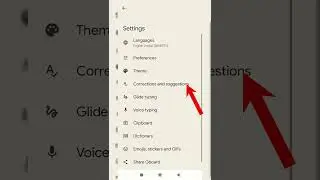 Auto correction || corrects worlds while typing || Keyboard Settings #shorts #shortvideo