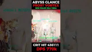 ONCE HUMAN KAM ABYSS GLANCE DPS 770K CRIT HIT 436K🥶#oncehuman