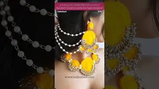 Yellow Jewellery #haldijewellery #mehndijewellery #bridaljewellery #bridalcollection