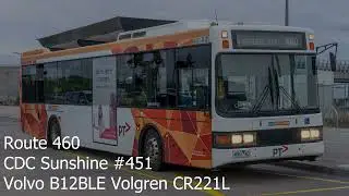 CDC Sunshine #451 (Volvo B12BLE, Volgren CR221L)