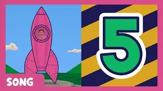 5, 4, 3 2, 1 BLAST OFF | Rocket Counting Song | Sing + Learn | Michal and Moe
