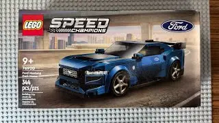 Lego Dark Horse Ford Mustang #lego #legobuild #legospeedchampions 