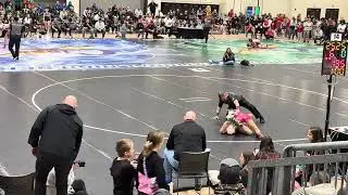 12/29/25 - Bistate Quarterfinals - Lucca Grosse vs Mya Marklein (Dodgeville) - WP