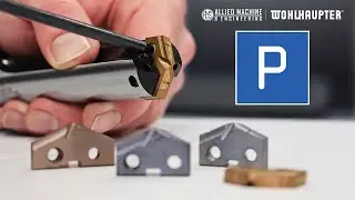 P - Acciaio temprato H13 - foratura con inserto AMEC T-A PRO geometria P