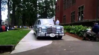 Mercedes Heckflosse at the 2012 Forest Grove Concours d'Elegance Classic Car Show