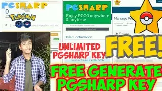 How to generate pgsharp key FREE|Generate Pgsharp key tricks|GamerAshChinku|pgsharp key|Pok&eacute;mon Go|