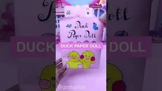 SURPRISE lagi??? Waw isinya Duck Paper Doll #surprise #shortsgoduplotv #duck #shorts
