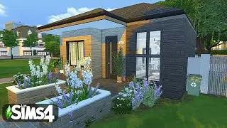 House Single Mom $20.000 | SIMS 4 | Speed Build With CC | Casa de inicio