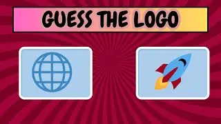Guess The Logo By Emoji Brain Teaser |Quizlape|