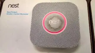 Nest smoke alarm demo