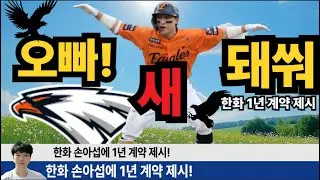 손아섭 한화가 1년 계약 제시! 하주석 1년 1억 보다도 낮은 금액? 손아섭 은퇴냐 현역 연장? #한화이글스 #이글스tv #이에데 #크보오프너 #노시환 #문현빈 #문동주 #정우주