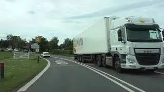 Driving From Worcester Through Hallow To Holt Heath, Worcestershire, England 7th June 2021