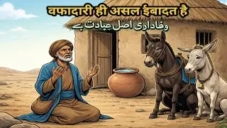 एक बुज़ुर्ग، दो जानवर और ज़िंदगी का सबसे बड़ा सबक |Urdu Islamic Moral Story | lesson based Story 