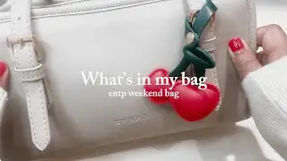 What&rsquo;s in My Bag? &ndash; ENTP Weekend Bag Essentials | ✧ バッグの中身紹介👜 2025
