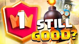 TOP 1 LADDER WITH THE BOMB TOWER - Clash Royale