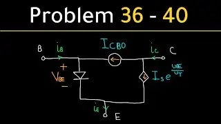BJT Problems | Problem 6.36 - 6.40