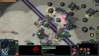 Starcraft 2 Direct Strike Commanders - Augustgrad Rush FAIL