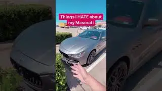 Вот что я НЕНАВИЖУ в моем Maserati Ghibli за 19 000 долларов #maserati #ghibli
