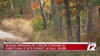 Human remains found in woods in Fall River