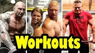 BEST Of WWE Superstars Workouts 2018 - Training & Workout Together for Wrestling 2018 HD