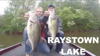 Bass Fishing RAYSTOWN LAKE | TeamRipNLips
