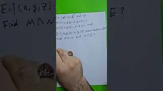 محاضرة 11 (جبر الفضاءات الجزئية : تقاطع الفضاءات الجزئية). نوار الأسدي
