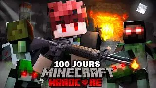 Survivre 100 Jours &agrave; l'APOCALYPSE ZOMBIE URBAINE la plus DANGEREUSE de Minecraft !