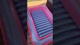 Random Summer Find💥Inflatable Floating Suntan Tub Luxe Edition💥 Portable Air Pump For Beach Float