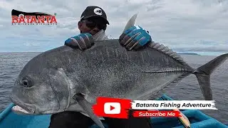 Umpan Terakhir Disambar Bobara Besar‼️ Fishing for Giant Trevally in Papua, Indonesia ‼️ 2025