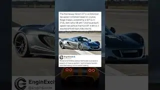 The 270mph American Hypercar: Hennessey Venom GT #car #usa #hypercar #v8