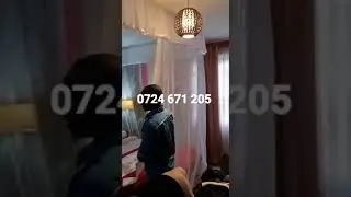 Brand new custom made Rail shears mosquito nets curtains ,, Happy client ,