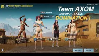 Вот как команда Og Team AXOM доминирует на Мирамаре, совершив 16 убийств. Лучшие моменты турнира ...