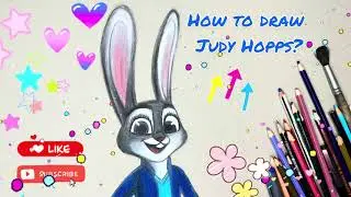How to draw “Zootopia2 Judy Hopps #zootopia #zootopia2 #judyhopps #speedrawing #drawingtutorial 