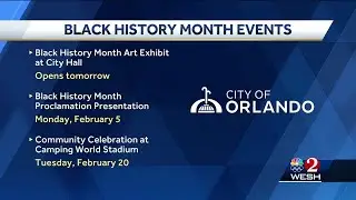 Black History Month events in Central Florida