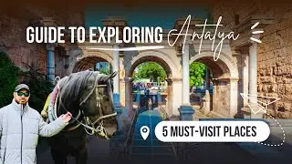 Exploring Antalya 🇹🇷 | Turkey Travel Vlog 2025 | Beautiful Places in Turkey