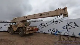 Lot 1208: Koehring Lorain LRT-220 20-Ton Crane Will Be Sold At Auction!