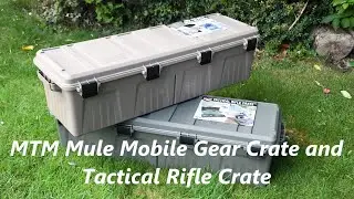 Мобильный ящик для снаряжения и тактический ящик для винтовки MTM Mule