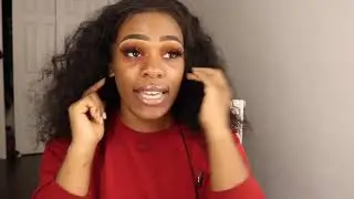 Easy Start To Finish Undetectable Lace Wig Install For Big Foreheads  the GOODHAIR Deep Curly Wig