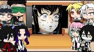 Os hashiras reagindo ao Muichiro (SPOILERS DO MANGÁ)