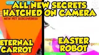 ALL NEW EASTER EVENT SECRETS HATCHED ON CAMERA *EASTER ROBOT, PATRONUS & MORE* BUBBLE GUM SIMULATOR