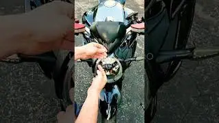 Как установить пропуск EZ на мотоцикл #шорты #мотоцикл #брутальный #mvagusta