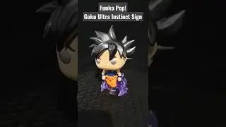 Funko Pop! Goku Ultra Instinct Sign #funko #funkopop #funkopops #goku #ultrainstinct #dragonball