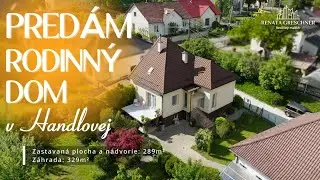 Renata Greschner REAL, Pred&aacute;m rodinn&yacute; dom v Handlovej